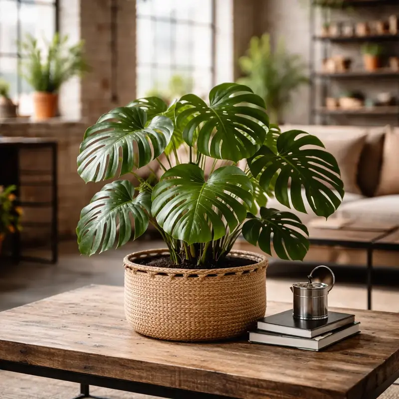 Monstera plant photo for AI identification